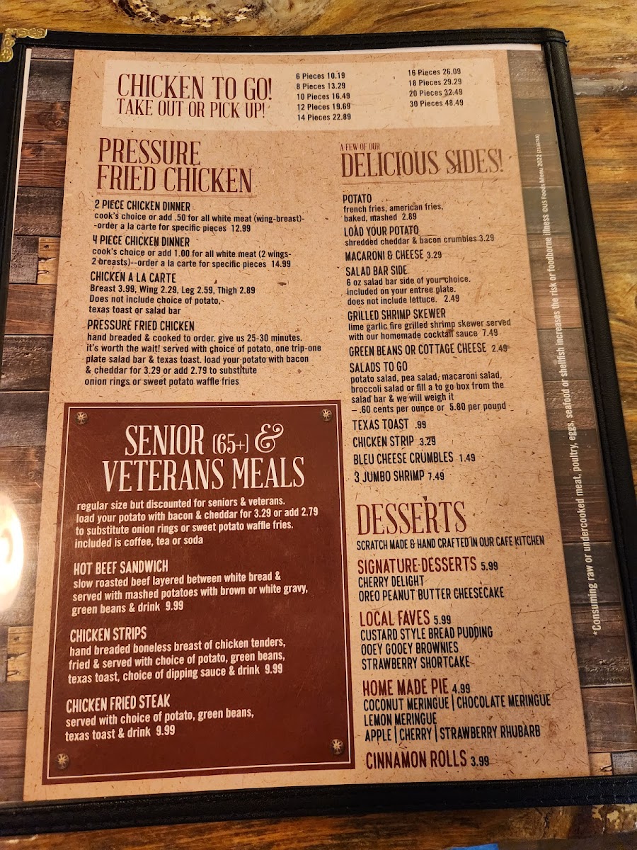 Menu - Trails Café photo 2