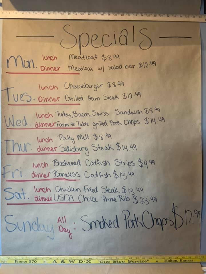 Menu - Trails Café photo 6