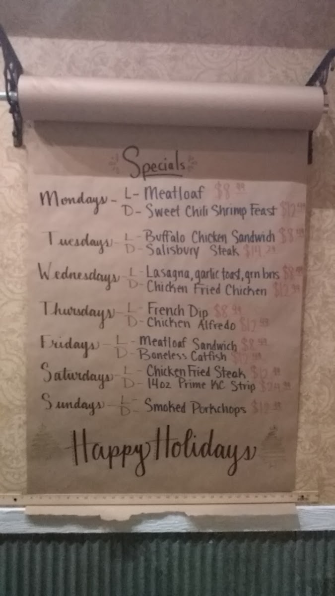 Menu - Trails Café photo 8